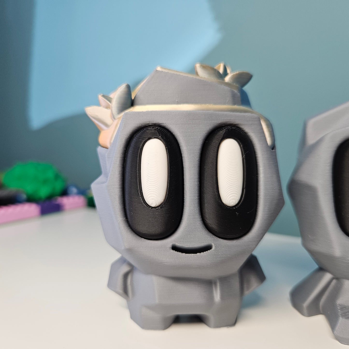 Rock Pal Figures in Contrasting Colours and Various Sizes