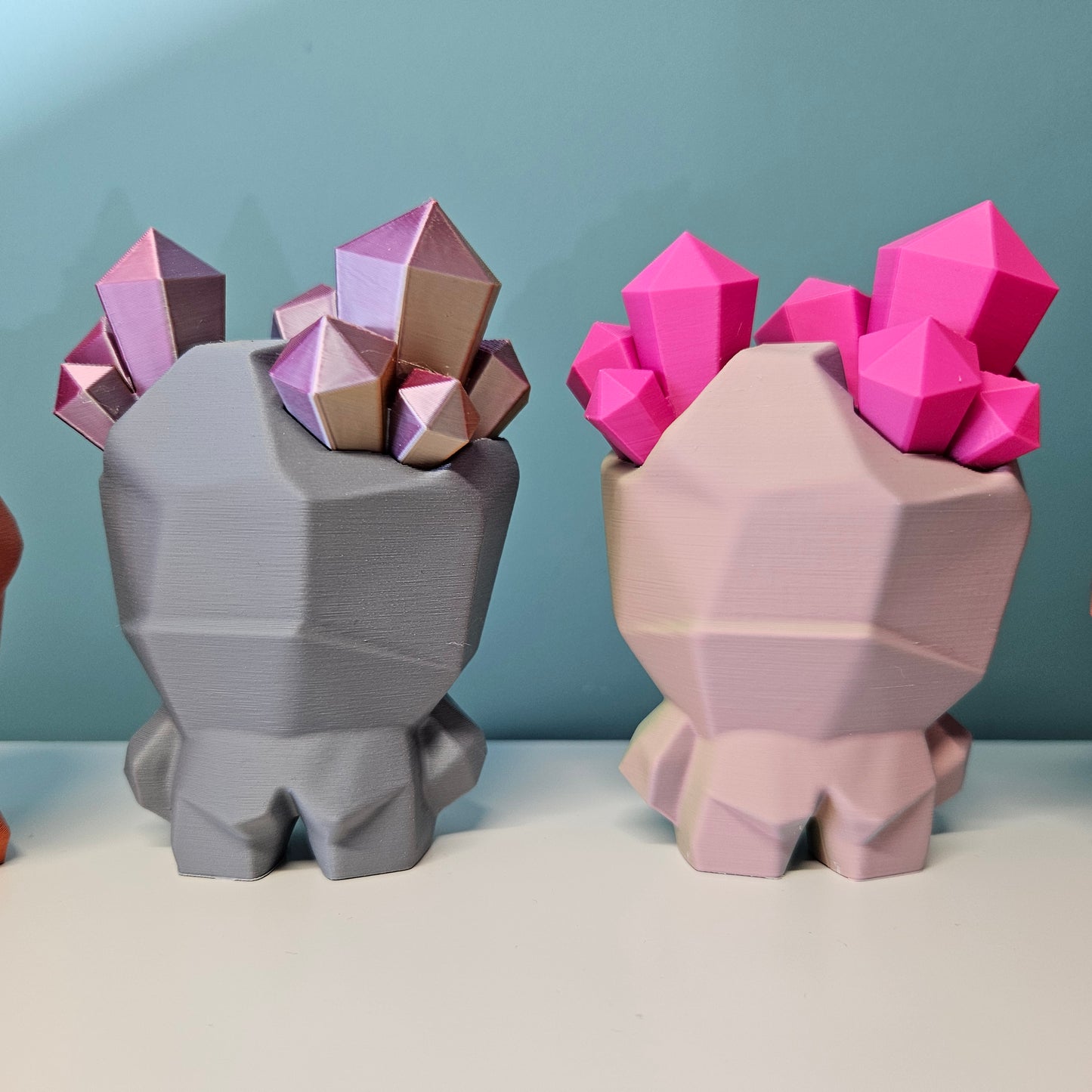 Rock Pal Figures in Contrasting Colours and Various Sizes