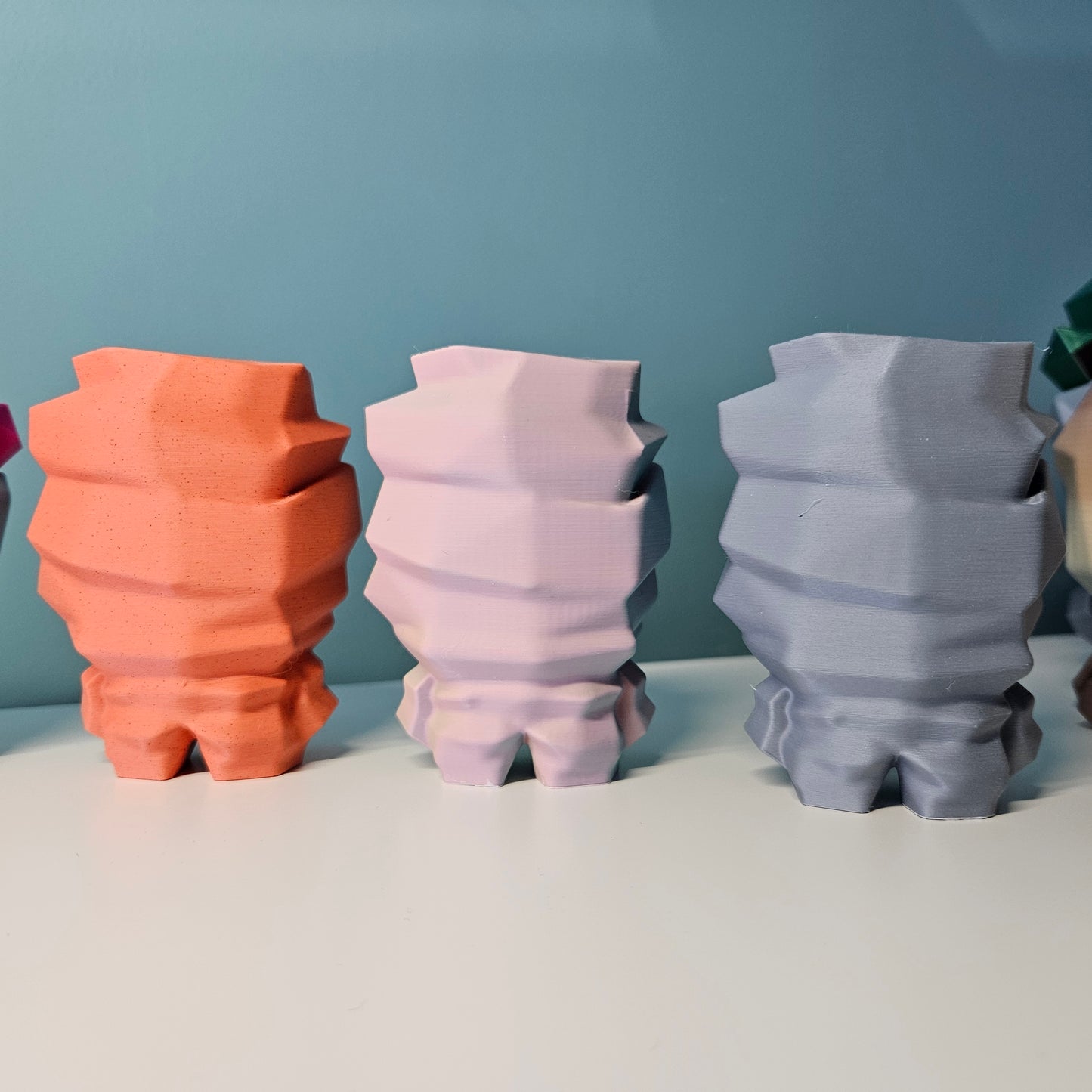 Rock Pal Figures in Contrasting Colours and Various Sizes