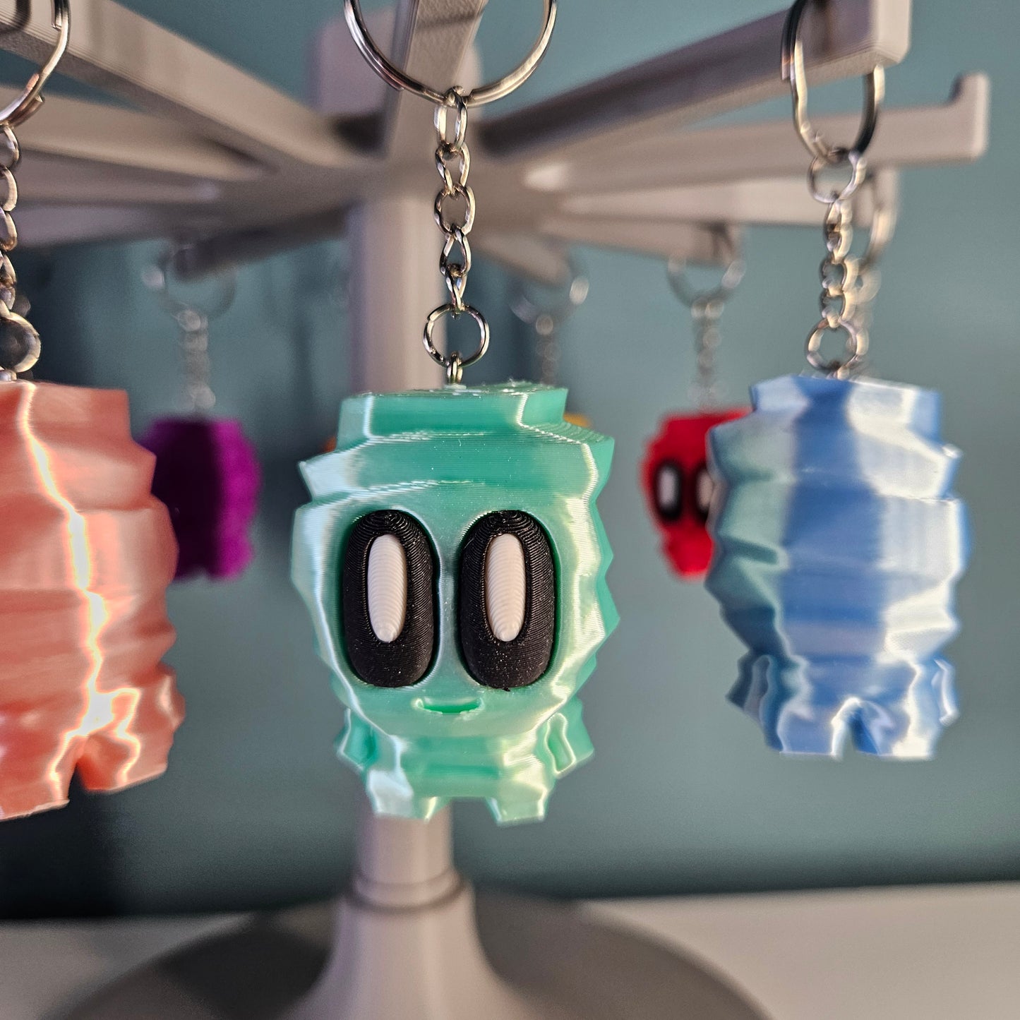 Cute Character Keyring / Key Chain by Flexymals.co.uk