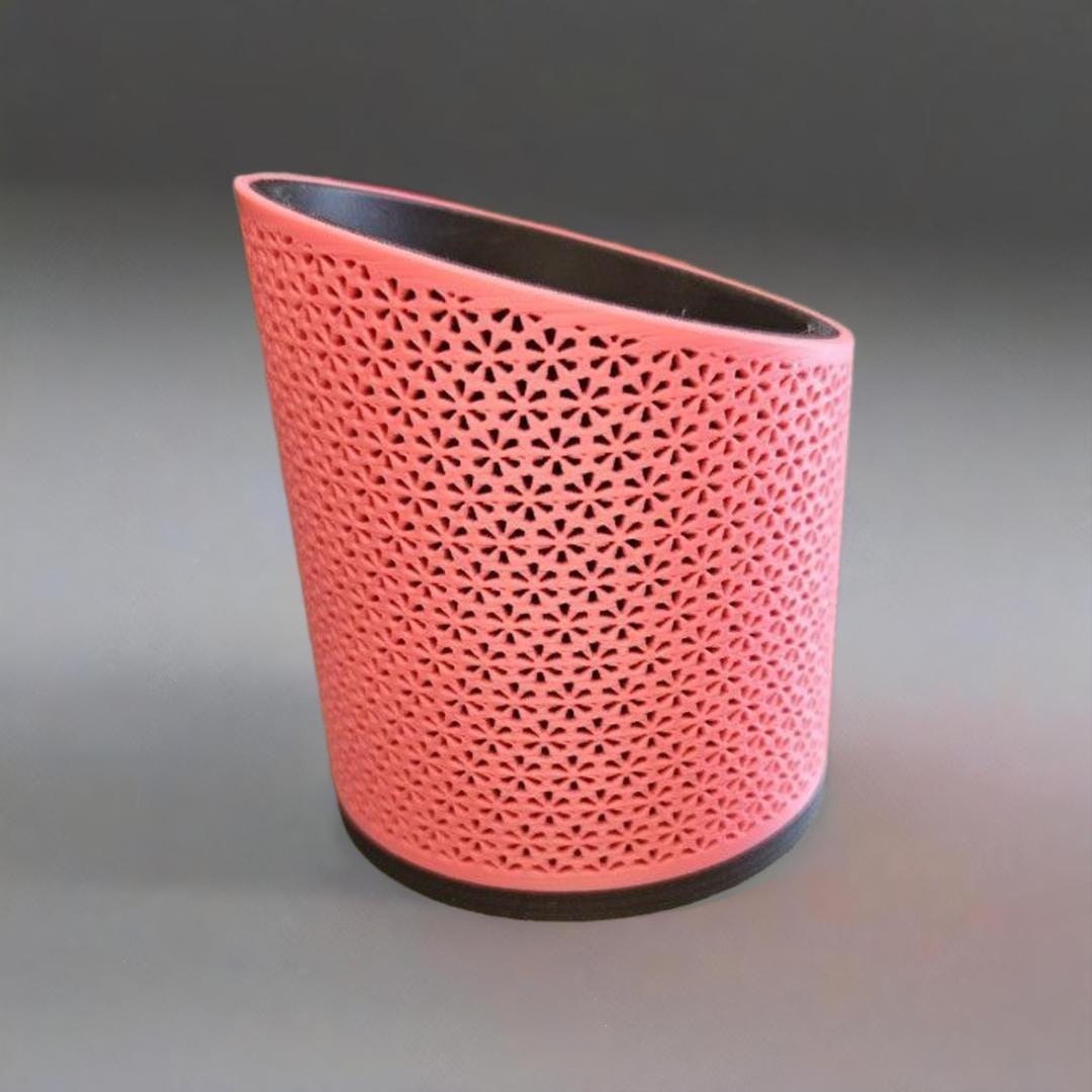 Desk Tidy, Storage Pot, Container, TV Remote Tidy, Paint Brush Holder, Hobby Organiser, Unique, Bespoke Design, Bright, Flexymal