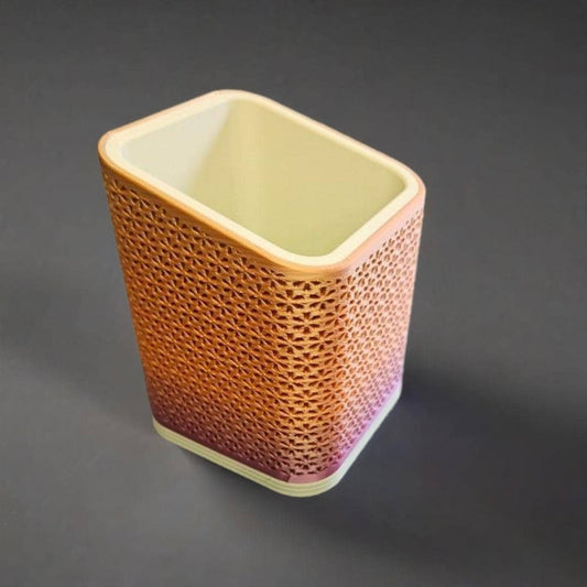 Desk Tidy, Storage Pot, Container, TV Remote Tidy, Paint Brush Holder, Hobby Organiser, Unique, Bespoke Design, Bright, Flexymal