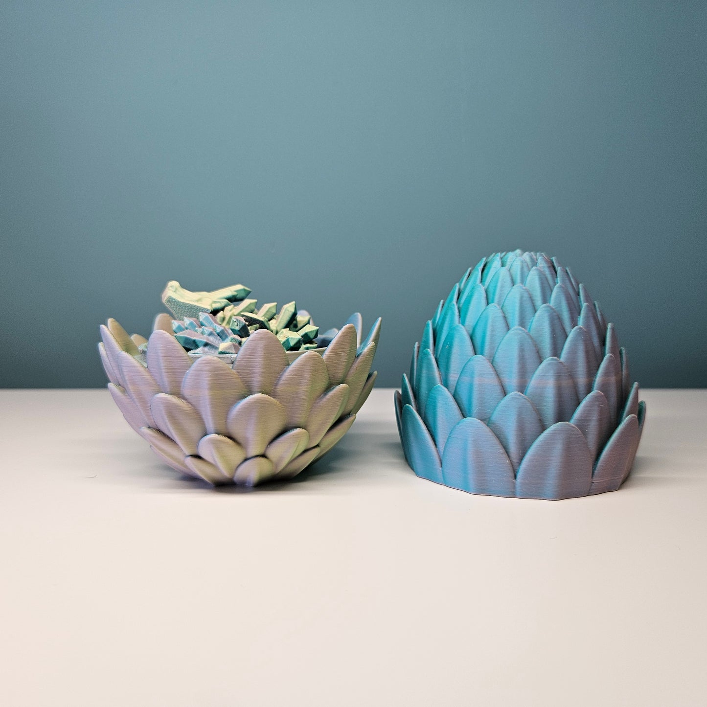 32cm Flexible Crystal Dragon. Matching 10.5cm Egg Optional.