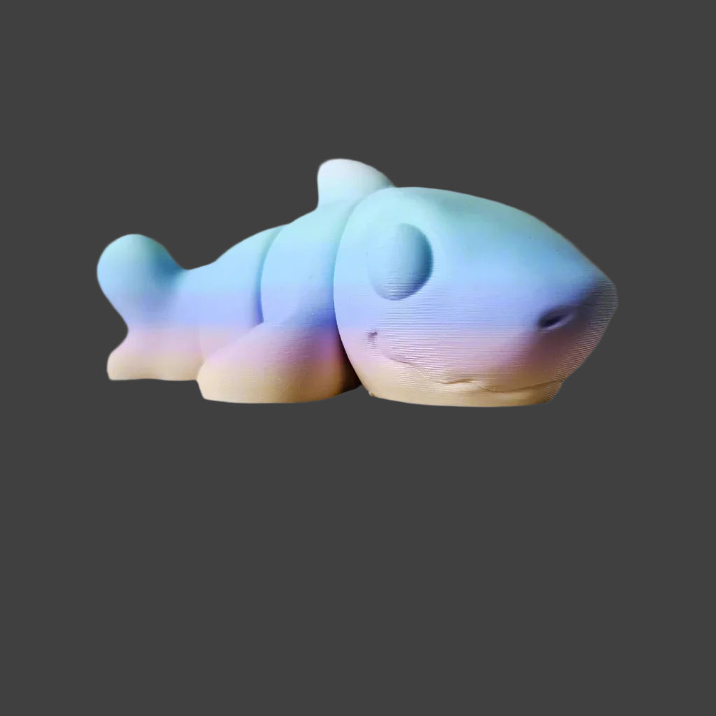 Large  Articulated Fidget Animals In Pastel Colours