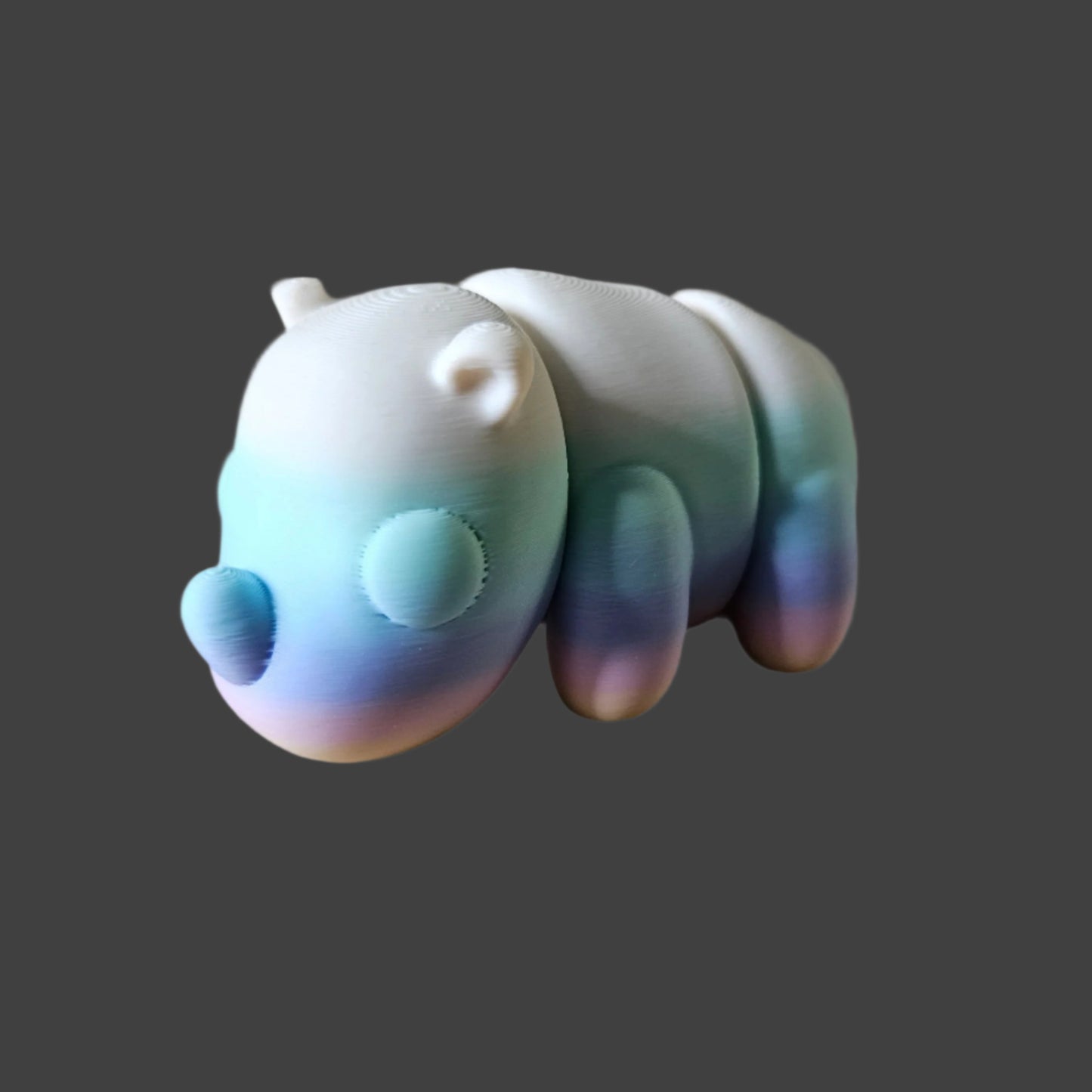 Large  Articulated Fidget Animals In Pastel Colours