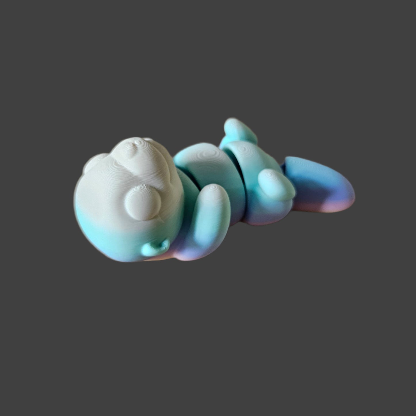 Large  Articulated Fidget Animals In Pastel Colours