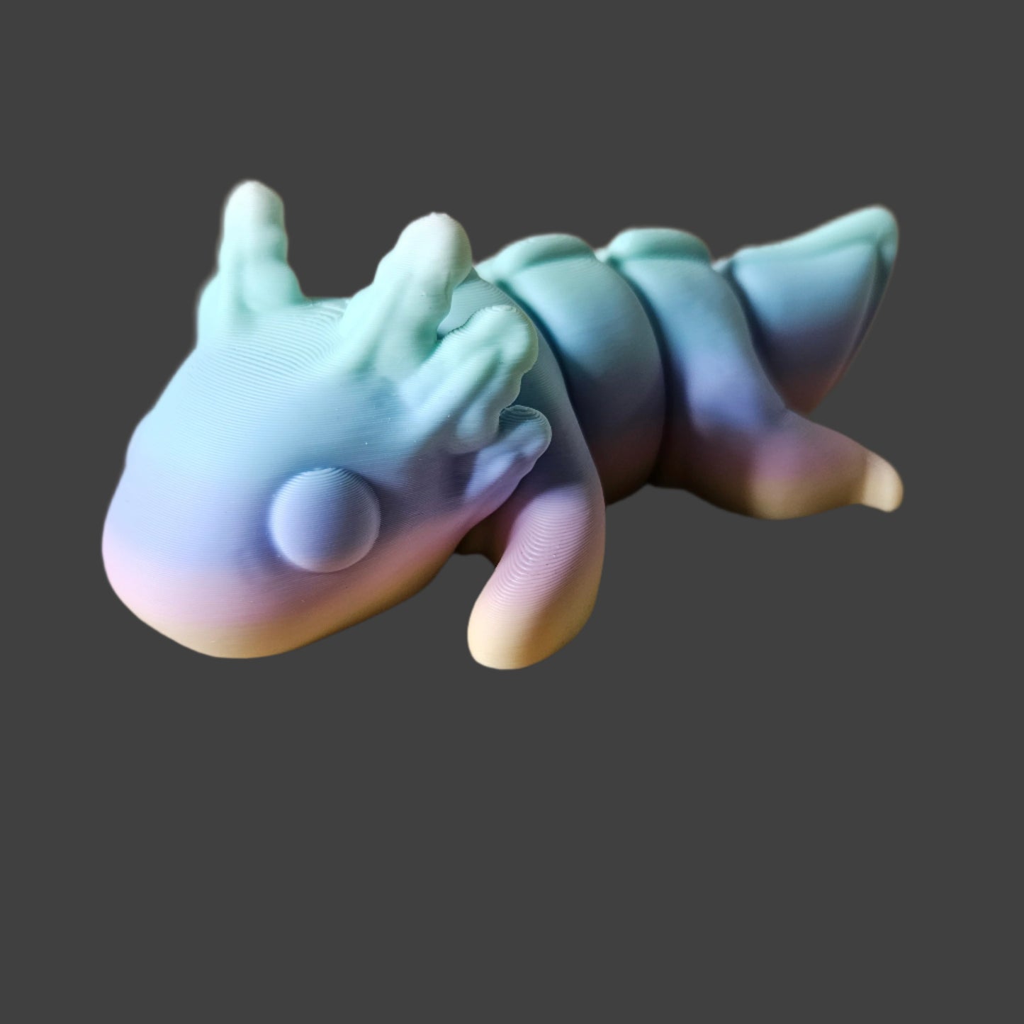 Large  Articulated Fidget Animals In Pastel Colours