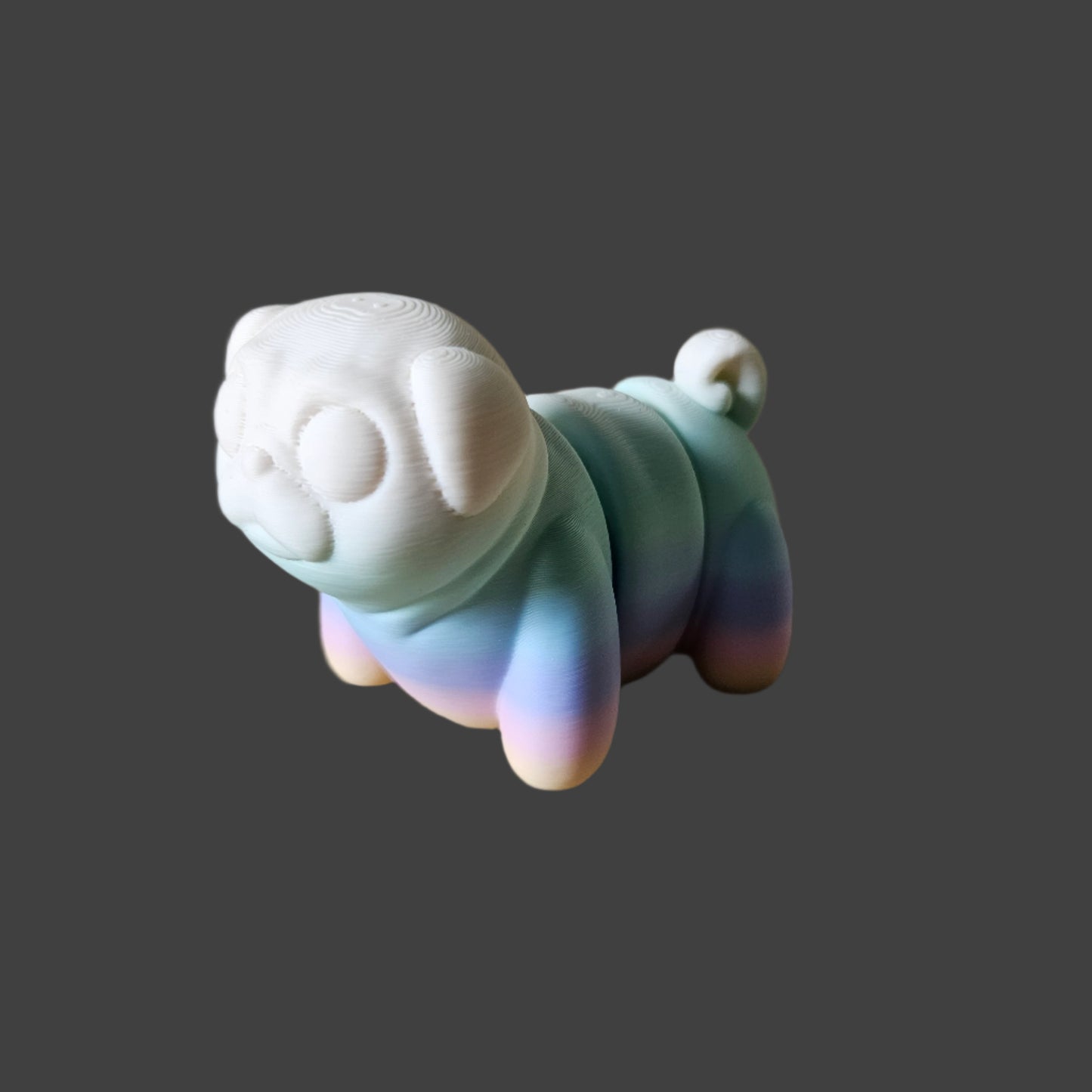 Large  Articulated Fidget Animals In Pastel Colours