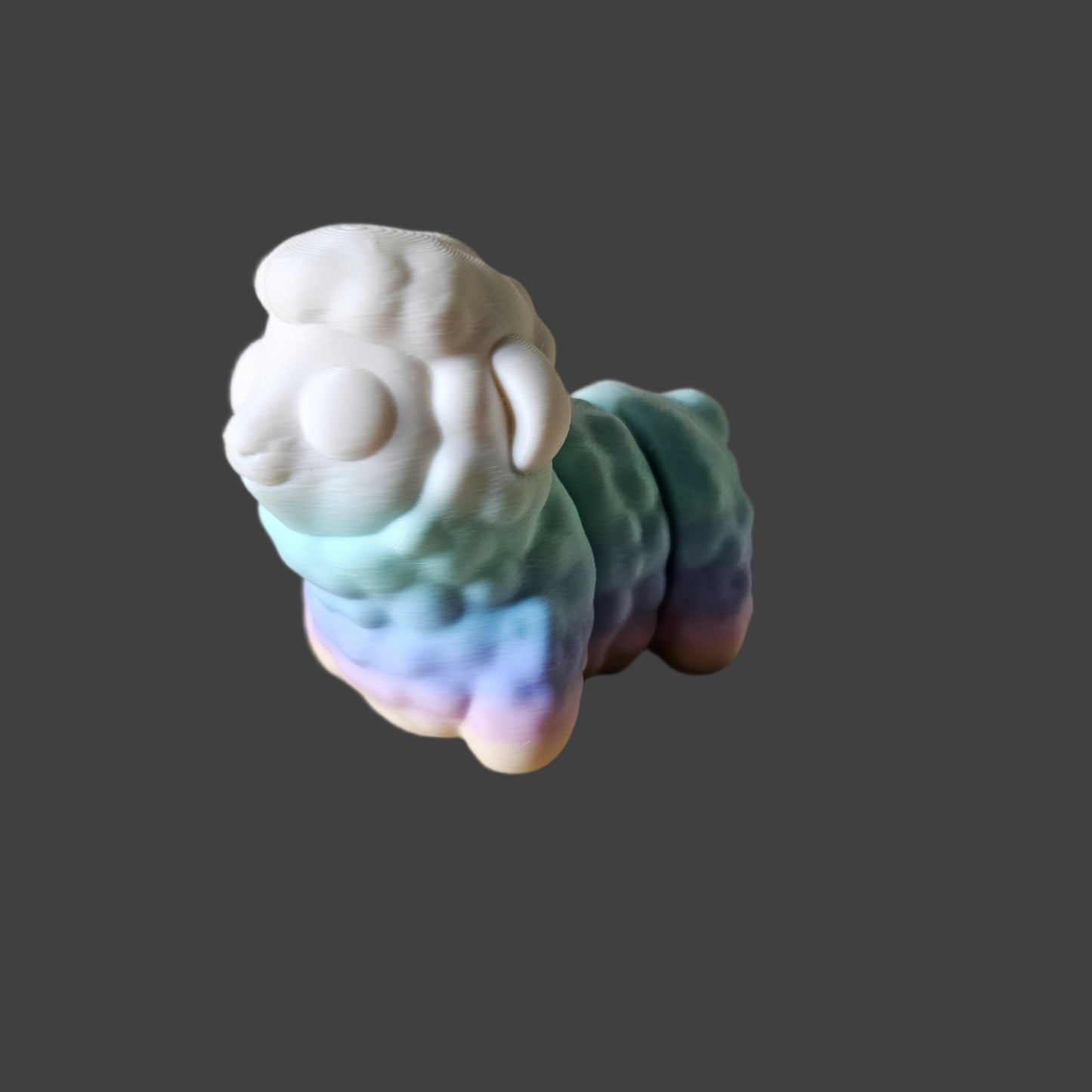 Large  Articulated Fidget Animals In Pastel Colours