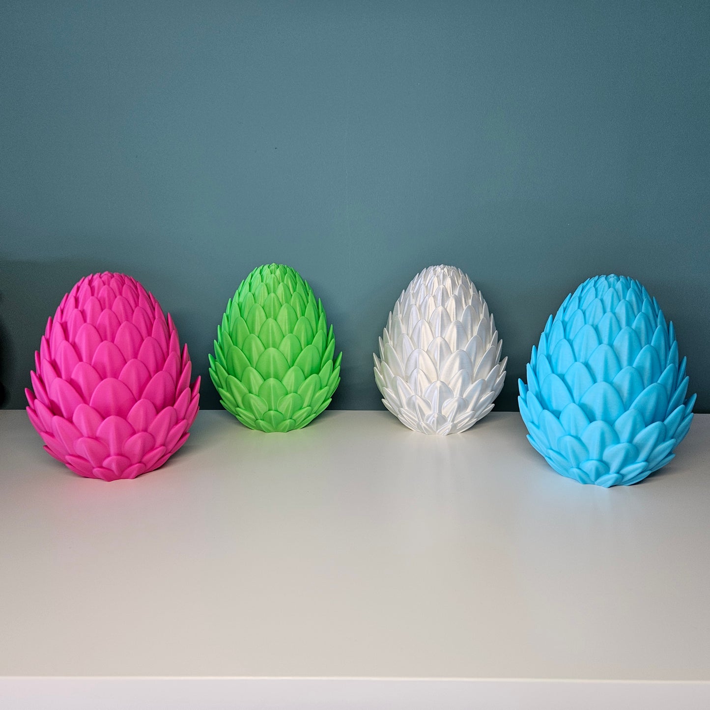 49cm Flexible Crystal Dragons. Matching 15cm Egg Optional.