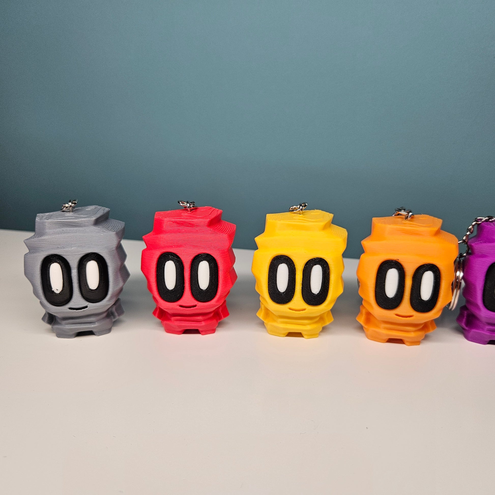 Cute Character Keyring / Key Chain by Flexymals.co.uk