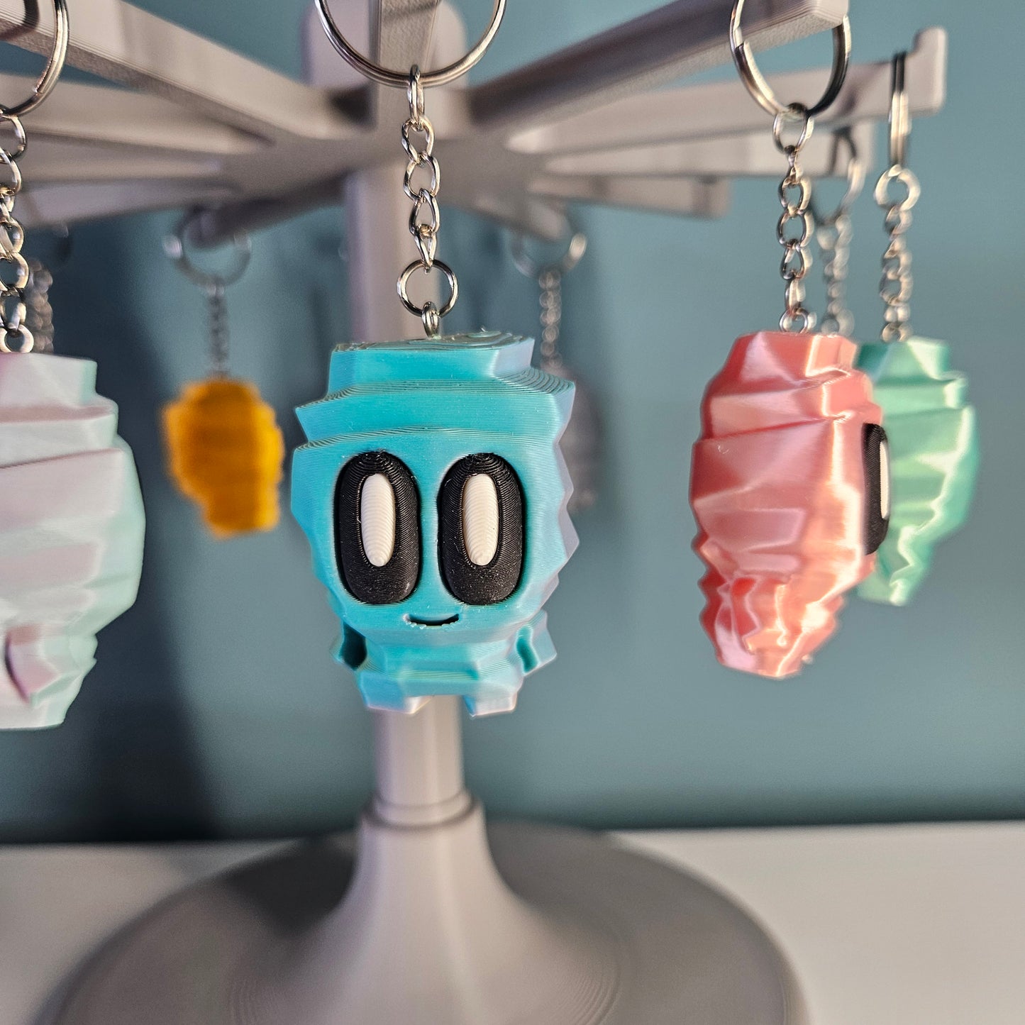 Cute Character Keyring / Key Chain by Flexymals.co.uk