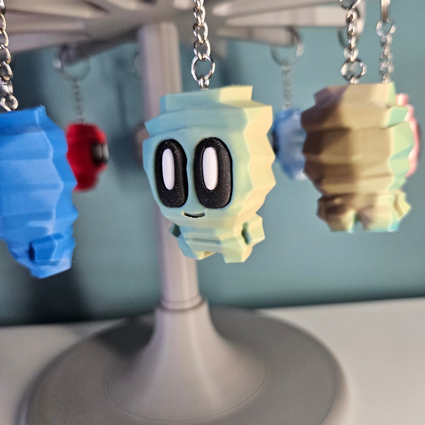 Cute Character Keyring / Key Chain by Flexymals.co.uk