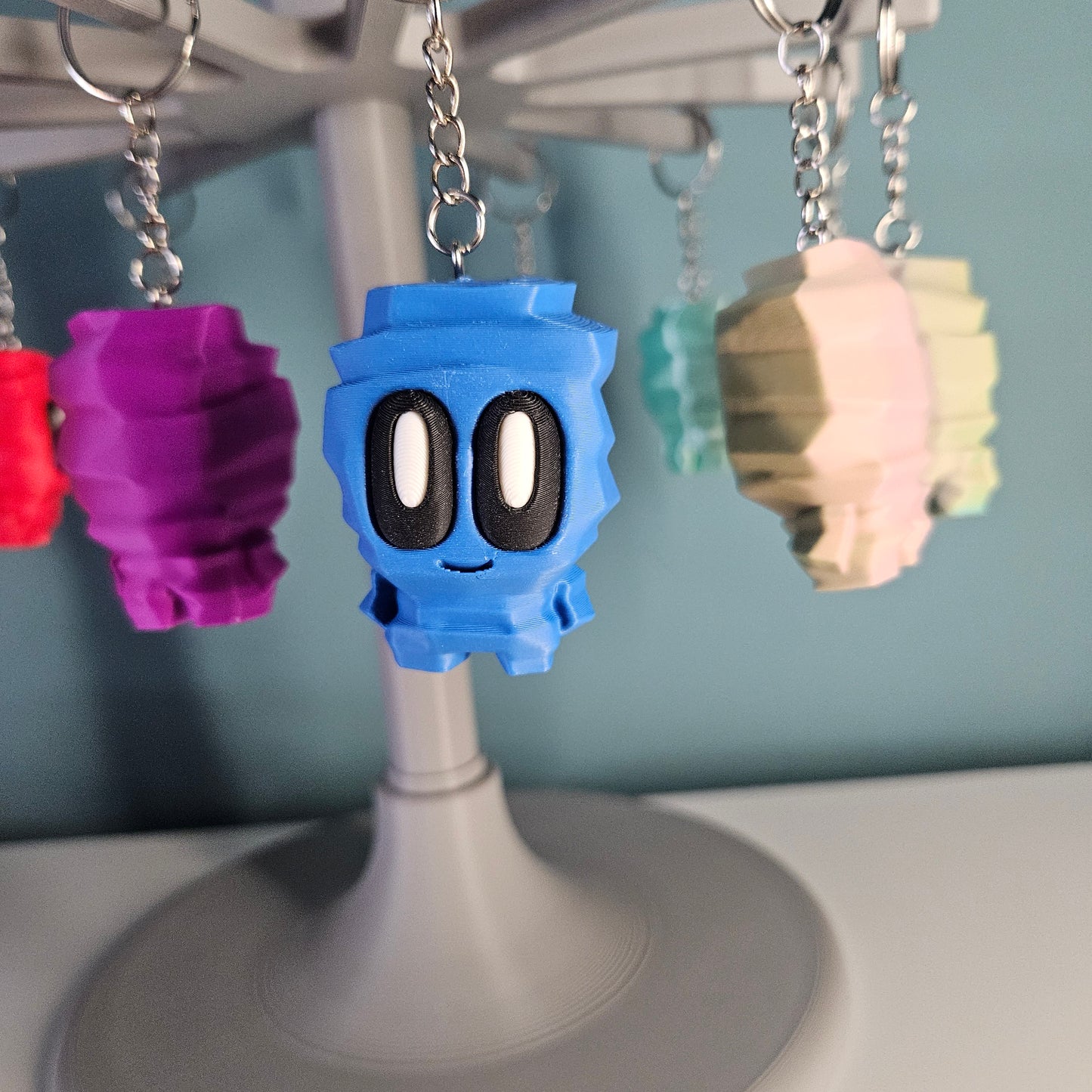 Cute Character Keyring / Key Chain by Flexymals.co.uk