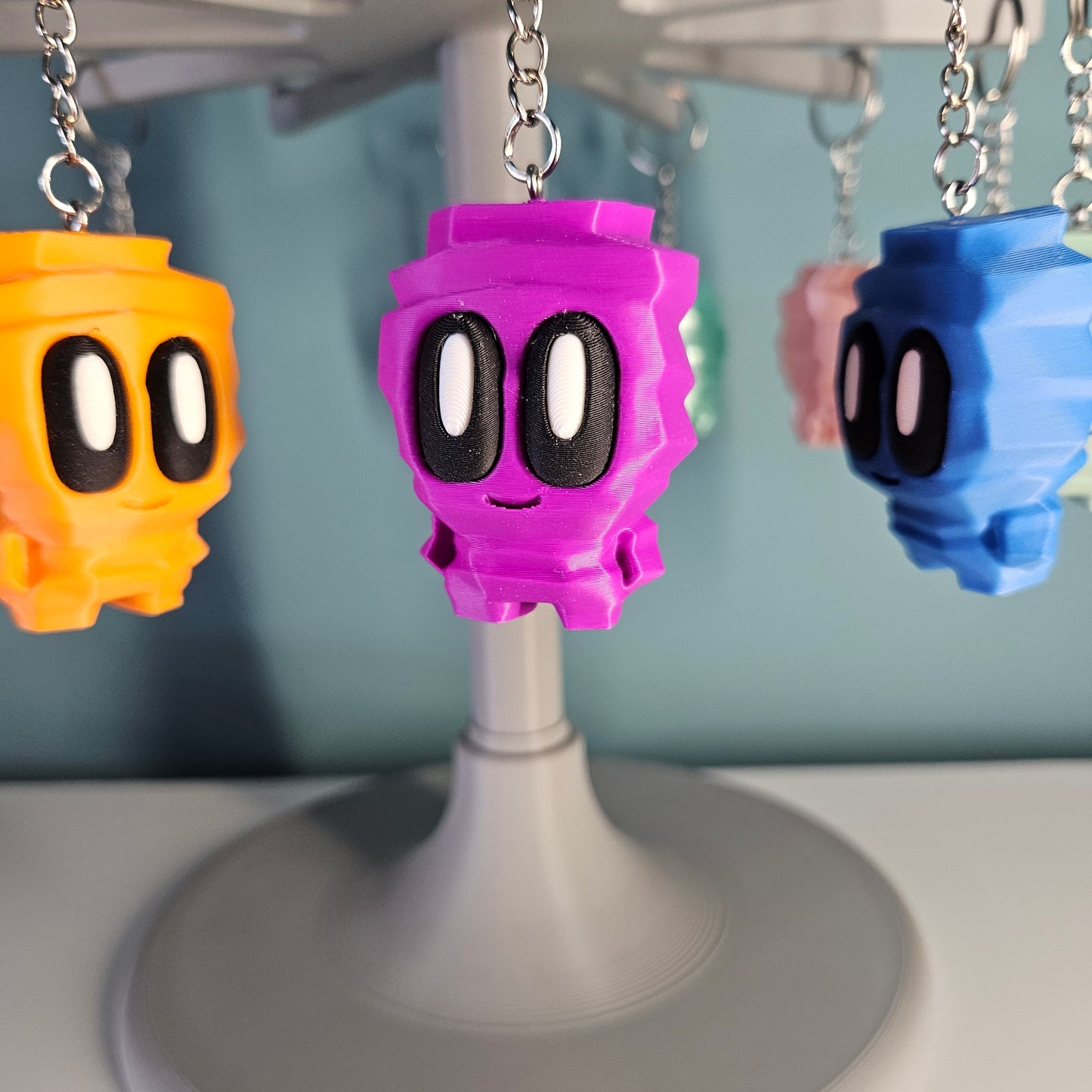 Cute Character Keyring / Key Chain by Flexymals.co.uk
