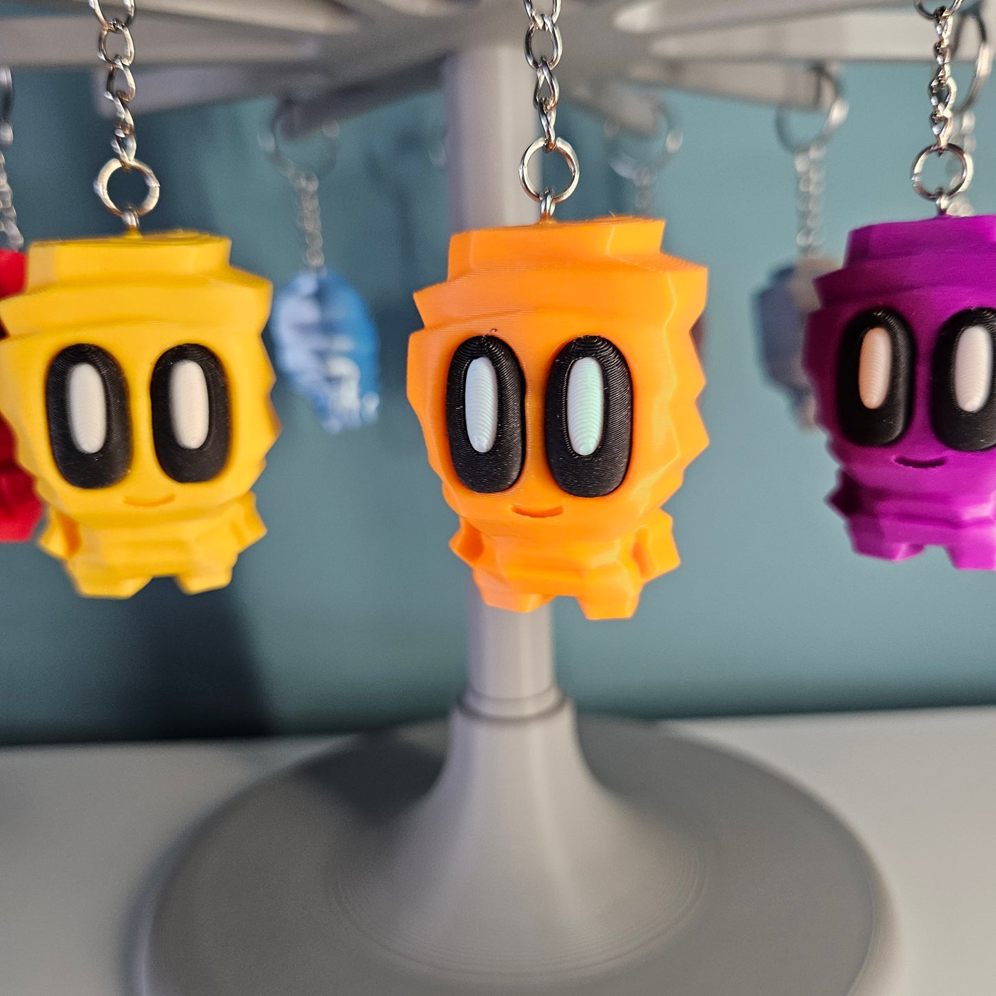 Cute Character Keyring / Key Chain by Flexymals.co.uk