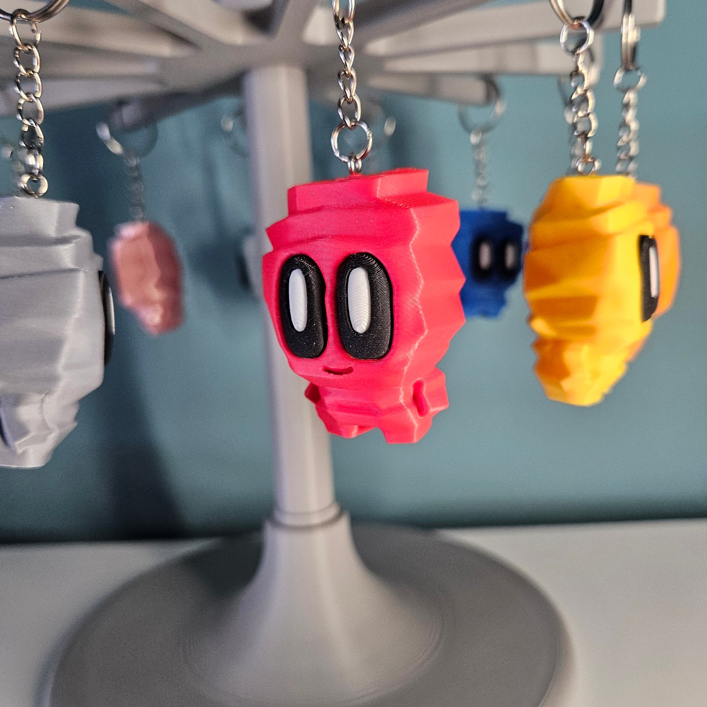 Cute Character Keyring / Key Chain by Flexymals.co.uk