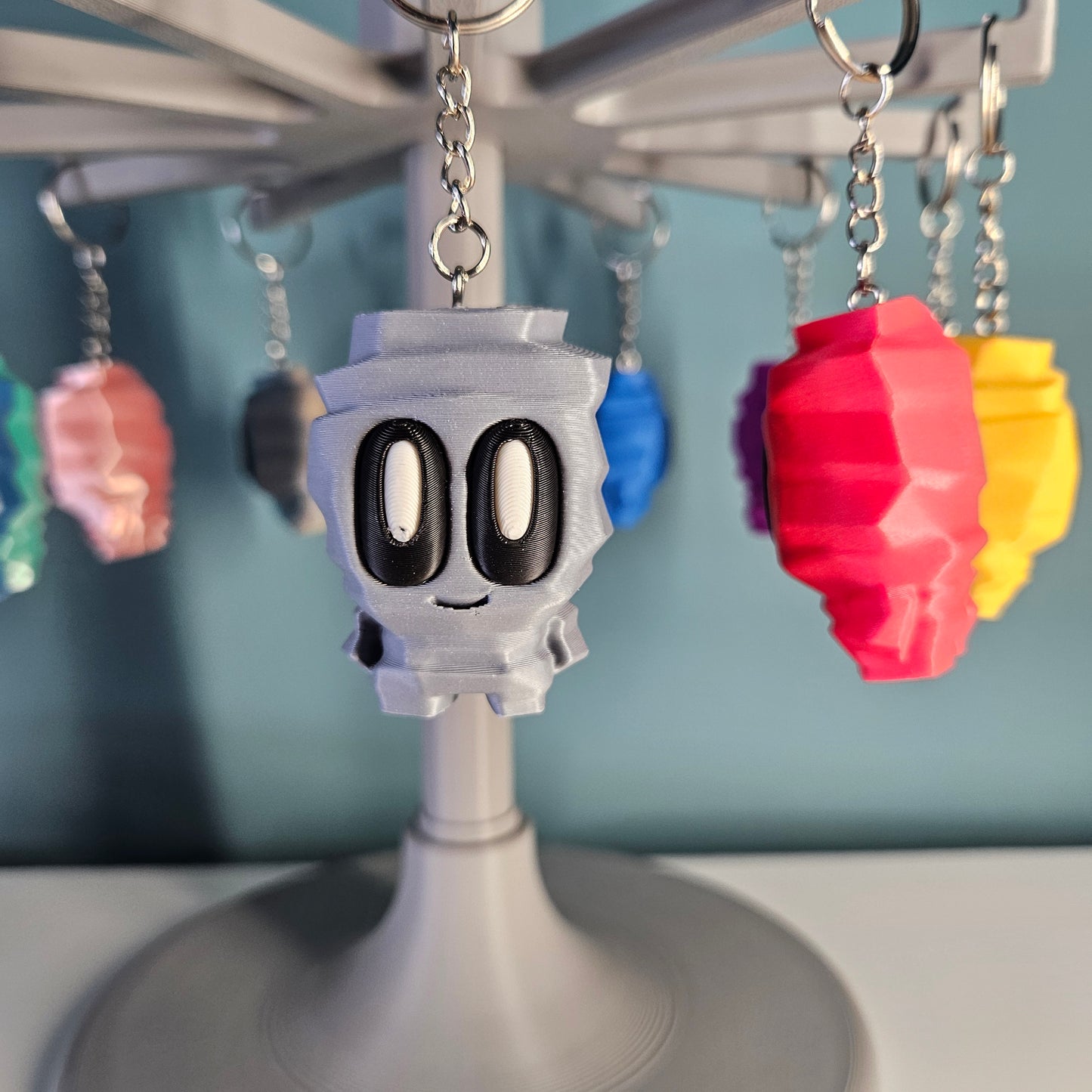 Cute Character Keyring / Key Chain by Flexymals.co.uk