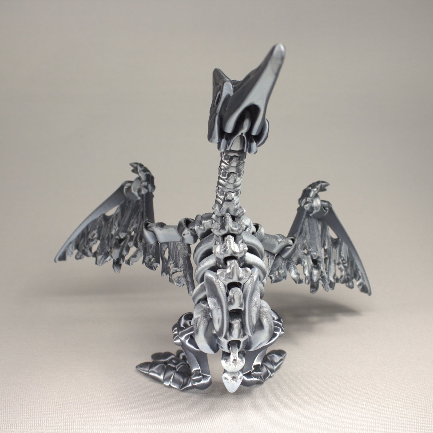 Pteranodon - 3D Printed Dinosaur Skeleton Fidget Toy Flexible Joints