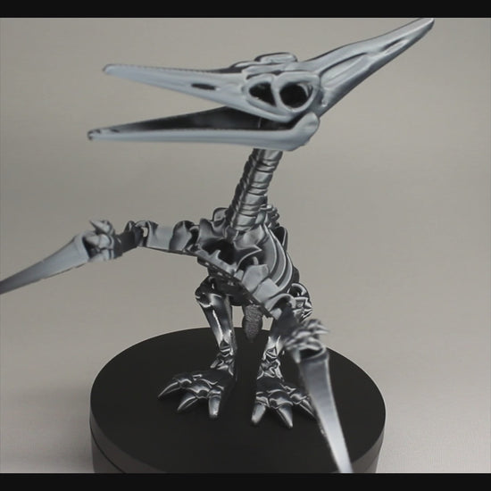 Pteranodon - 3D Printed Dinosaur Skeleton Fidget Toy Flexible Joints