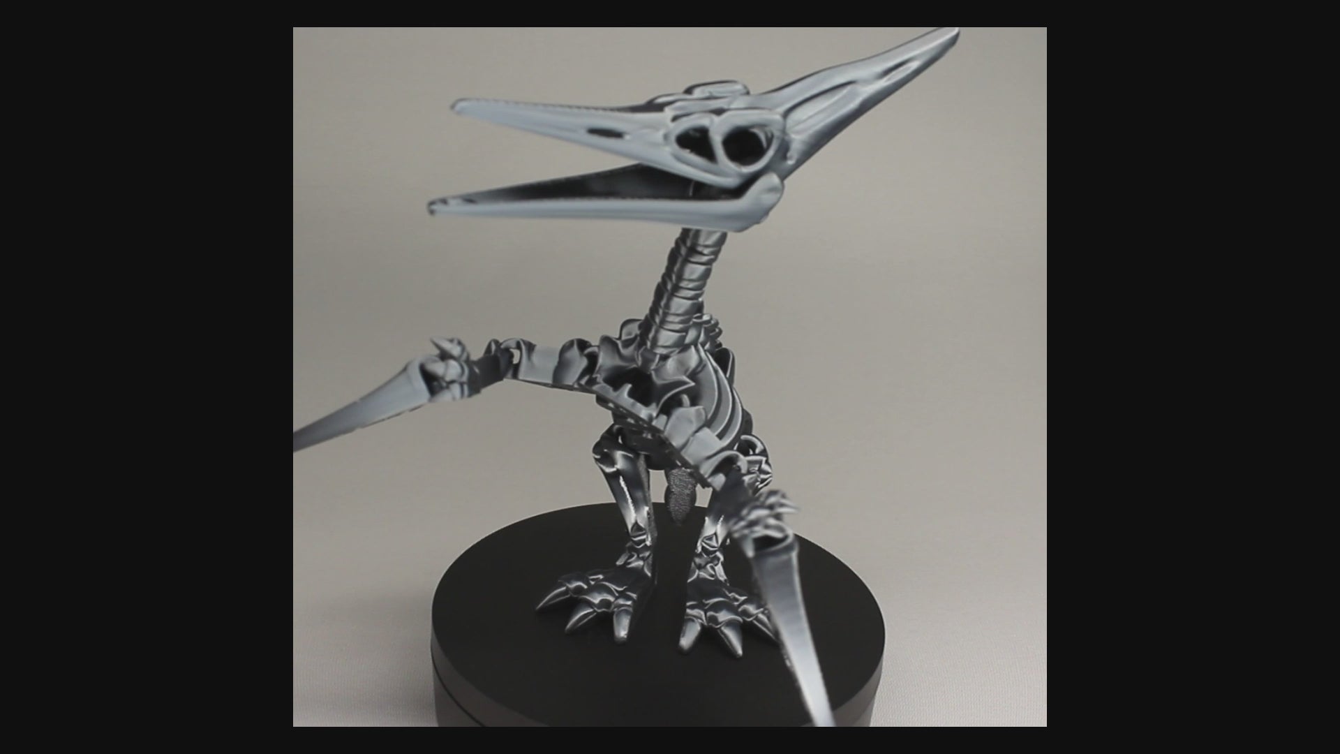 Pteranodon - 3D Printed Dinosaur Skeleton Fidget Toy Flexible Joints