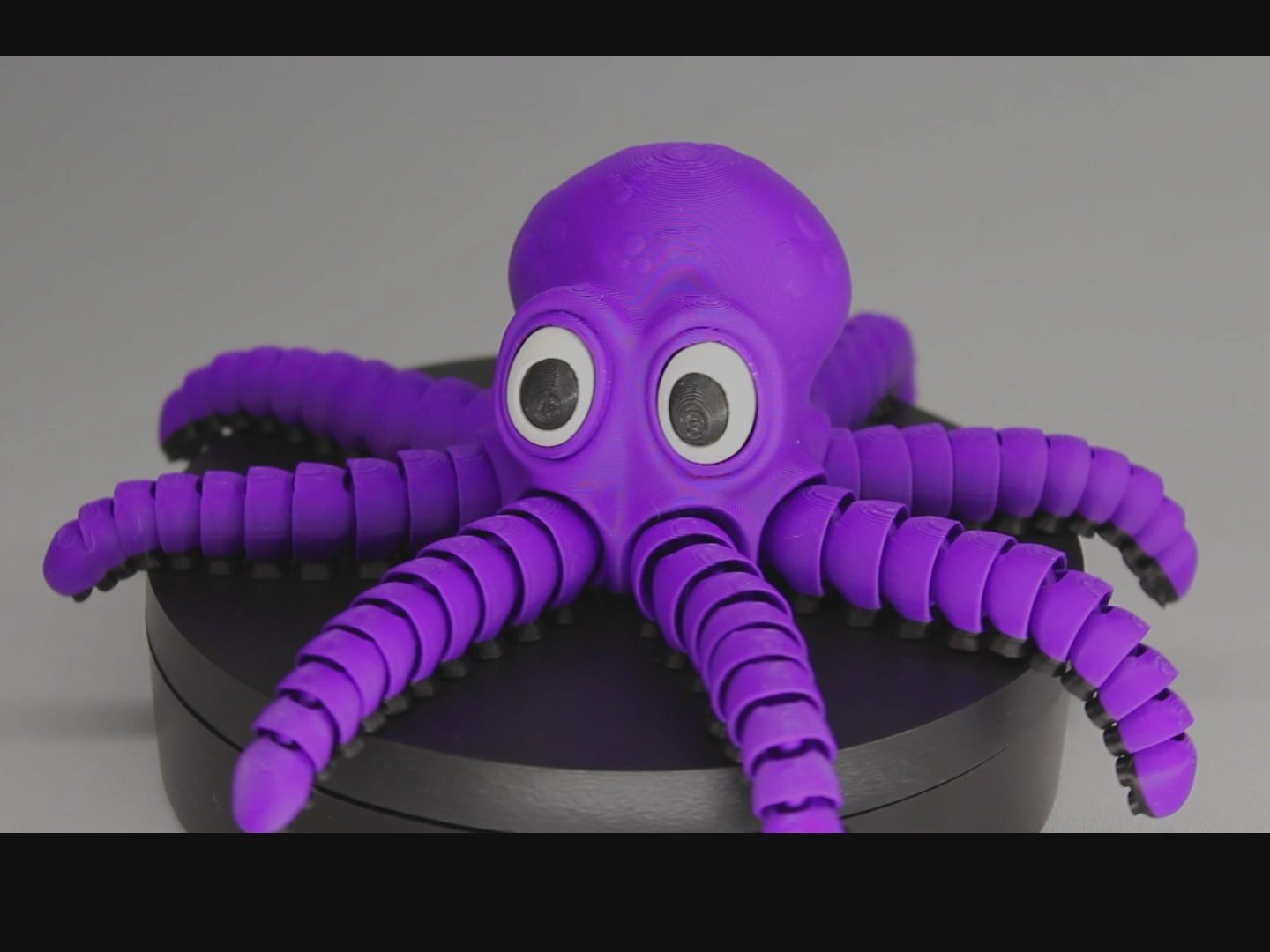 3D Printed Articulated Octopus Fidget Toy | Stress Relief Sensory Toy | Flexible Octopus Gift | Desk Fidget for Kids & Adults
